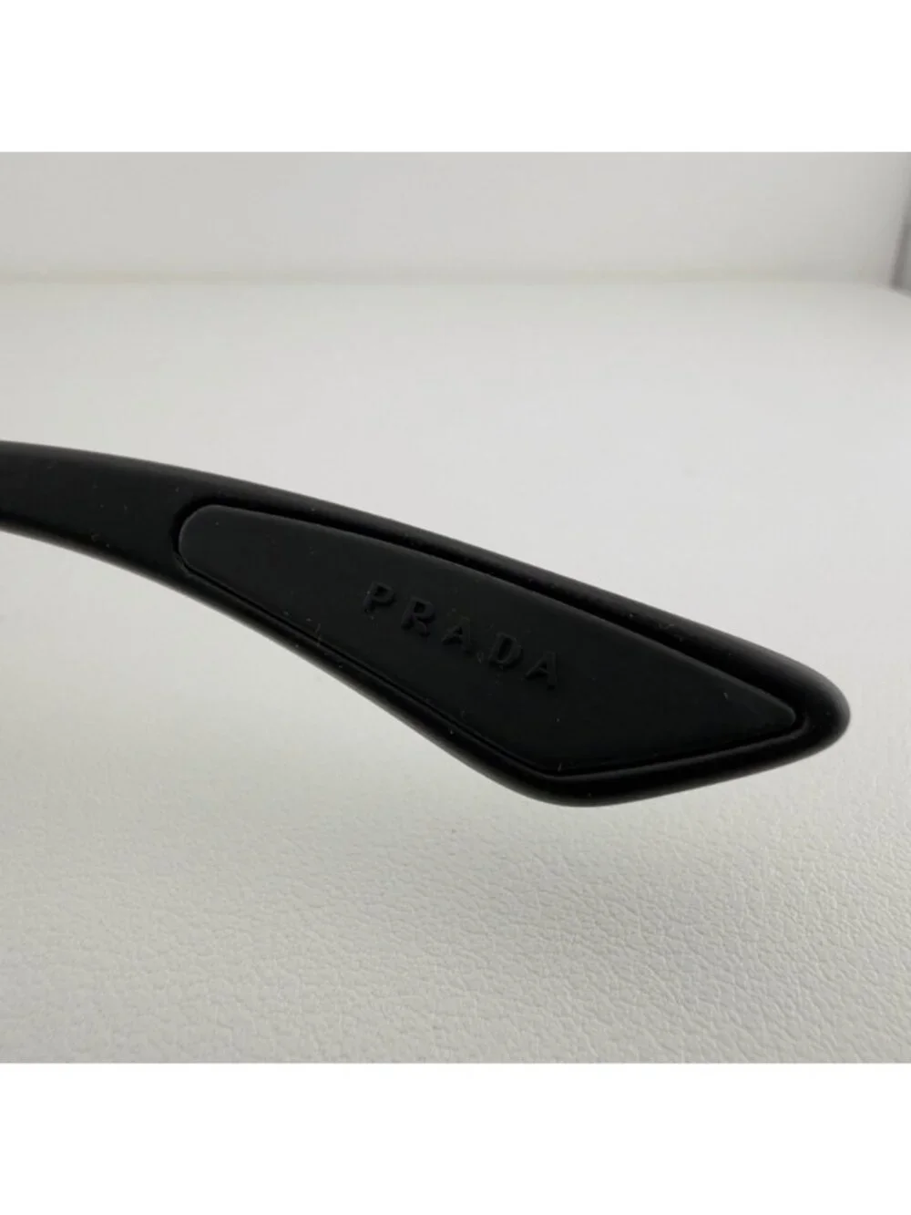 Prada SPS01U Sunglasses Linea Rossa Black Rubber 59 19 145 READ